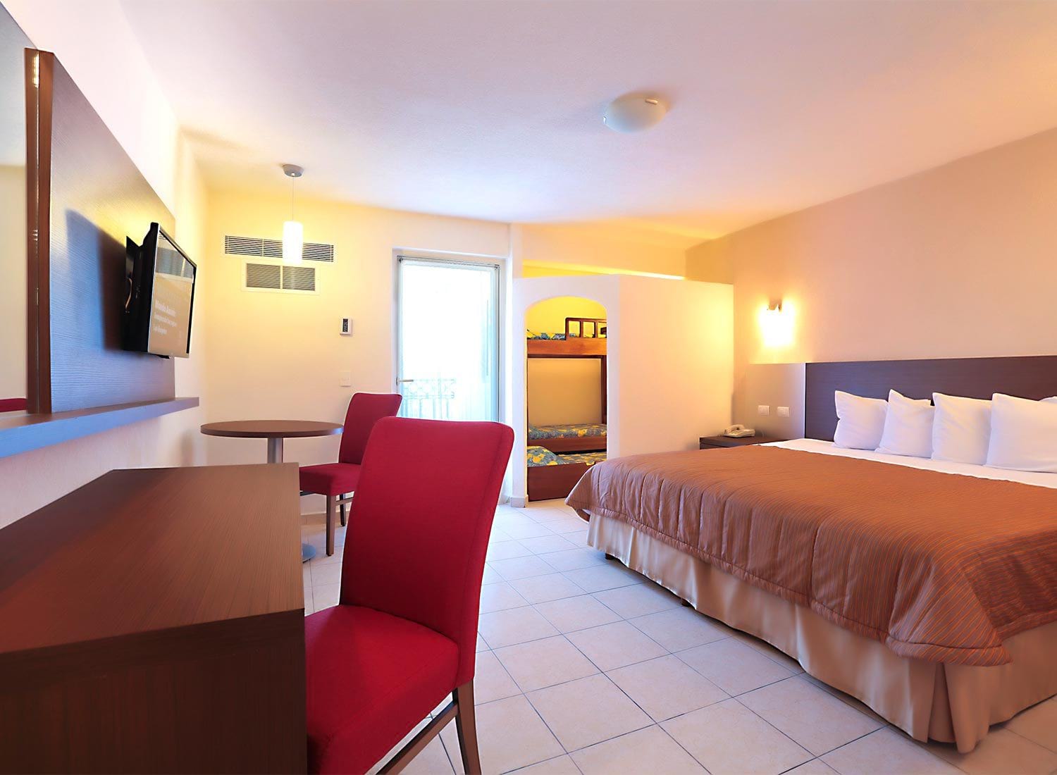 Crown Paradise Club, king size bed crown paradise club, puerto vallarta hotels