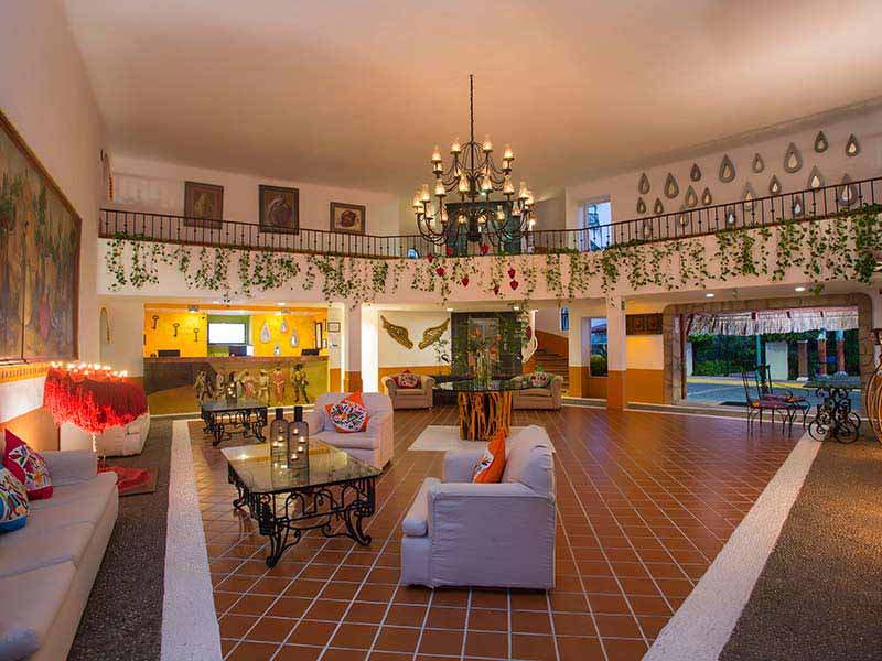 Hotel Flamingo Vallarta Lobby Hotel Flamingo Vallarta Lobby
