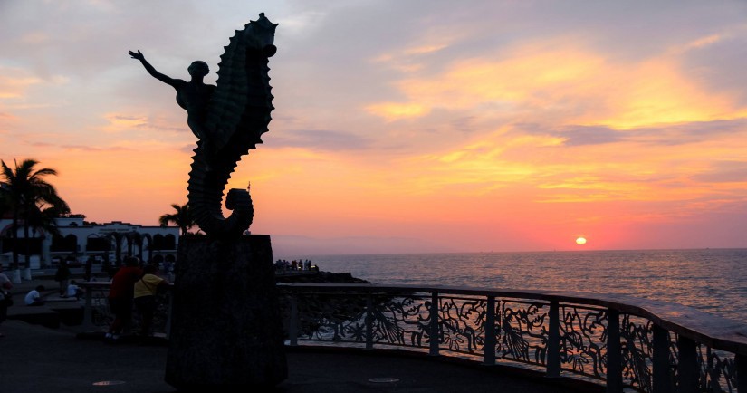 Escultura el Caballo de Mar